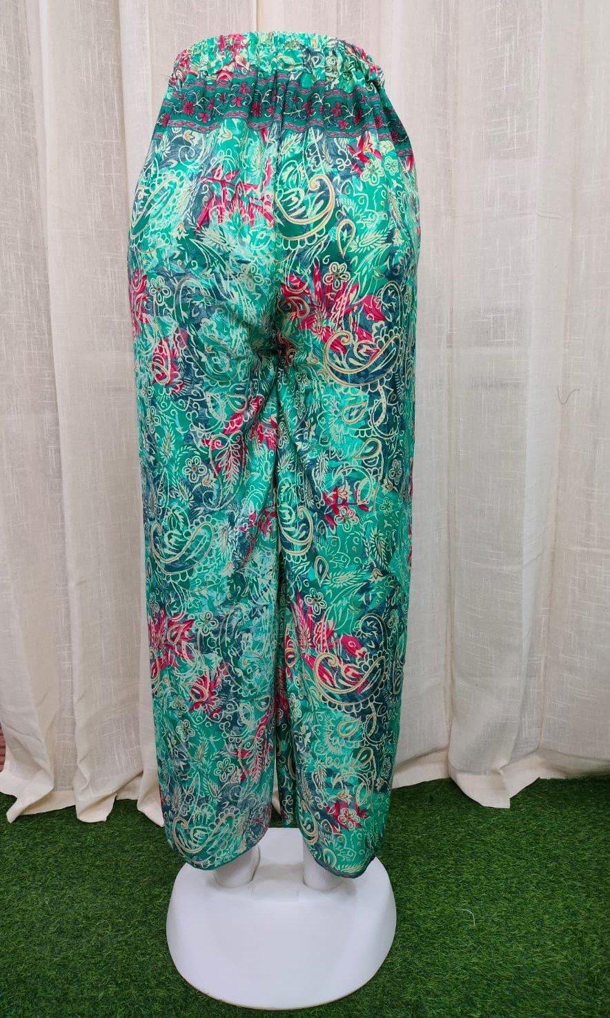 KASTOORI FLAP PANT AQUA GREEN (3) 0041