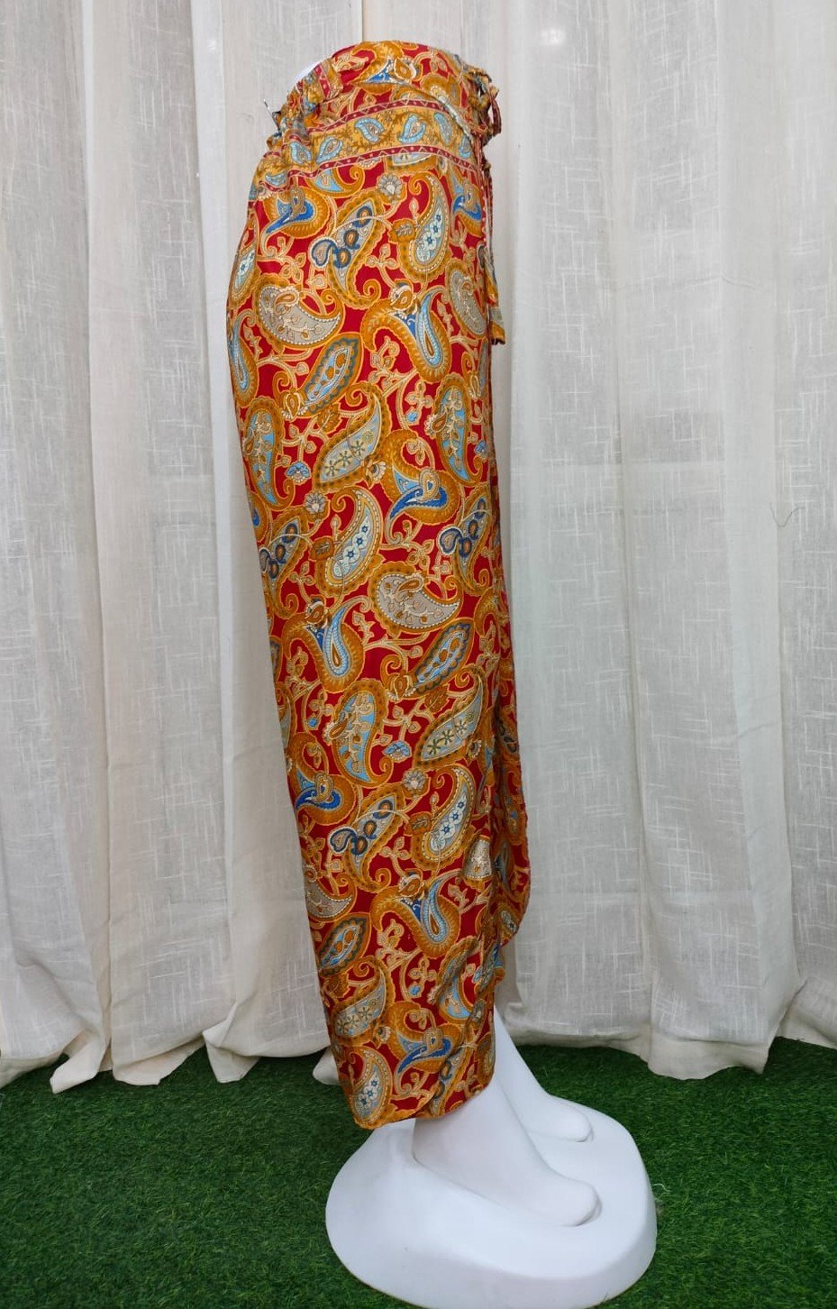 KASTOORI FLAP PANT GOLDEN YELLOW (2) 0046