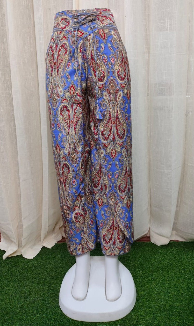 KASTOORI FLAP PANT ROYAL BLUE (1) 0043