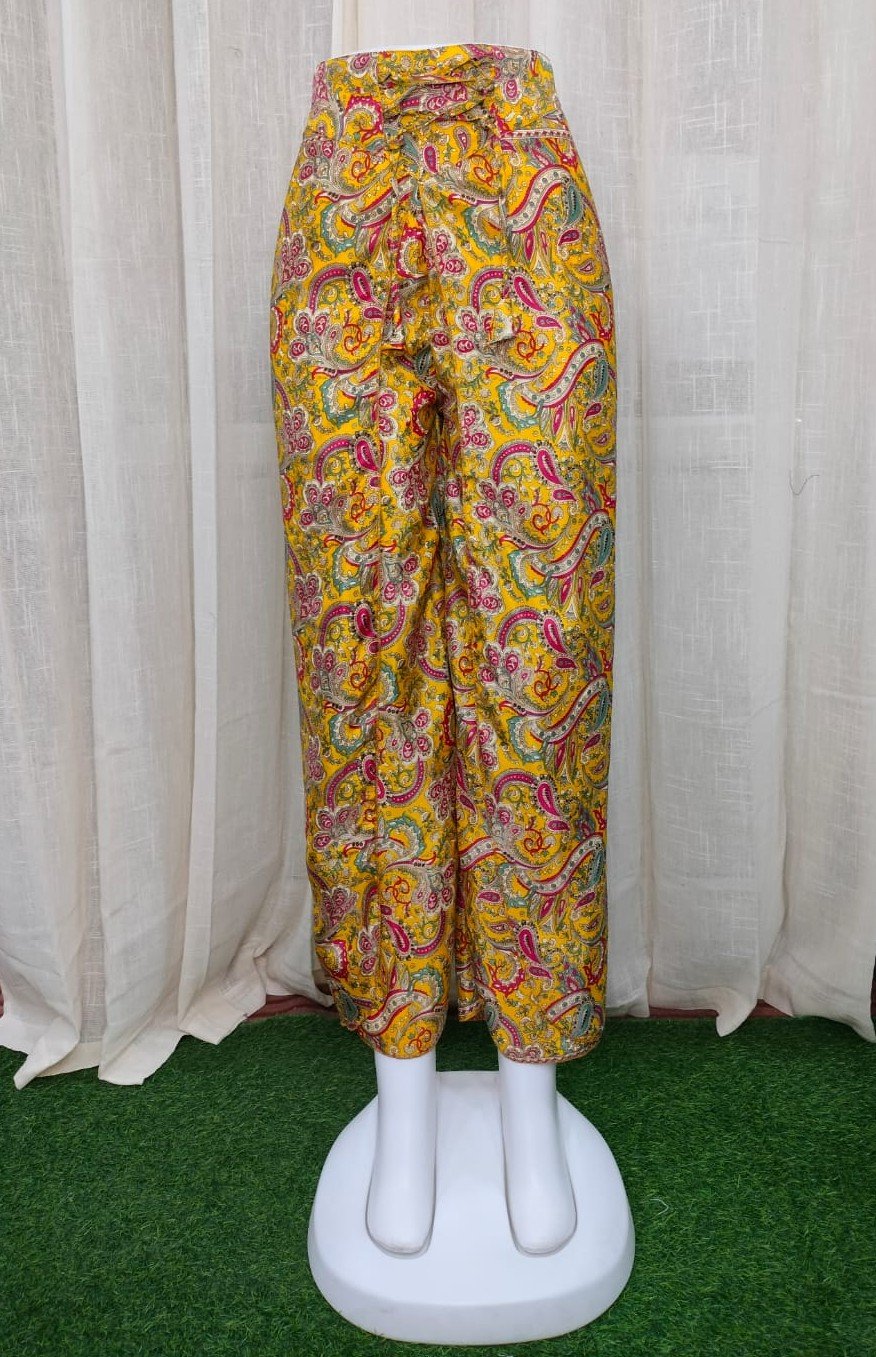 KASTOORI FLAP PANT YELLOW (1) 0045