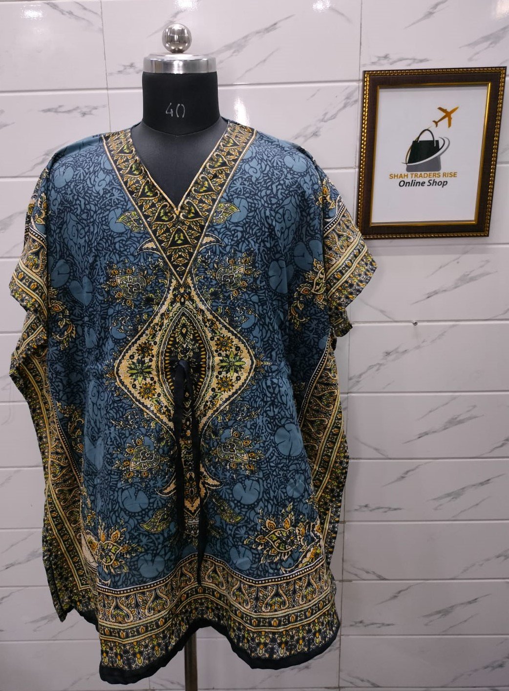POLISTER SHORT KAFTAN GRAY (1) 0037