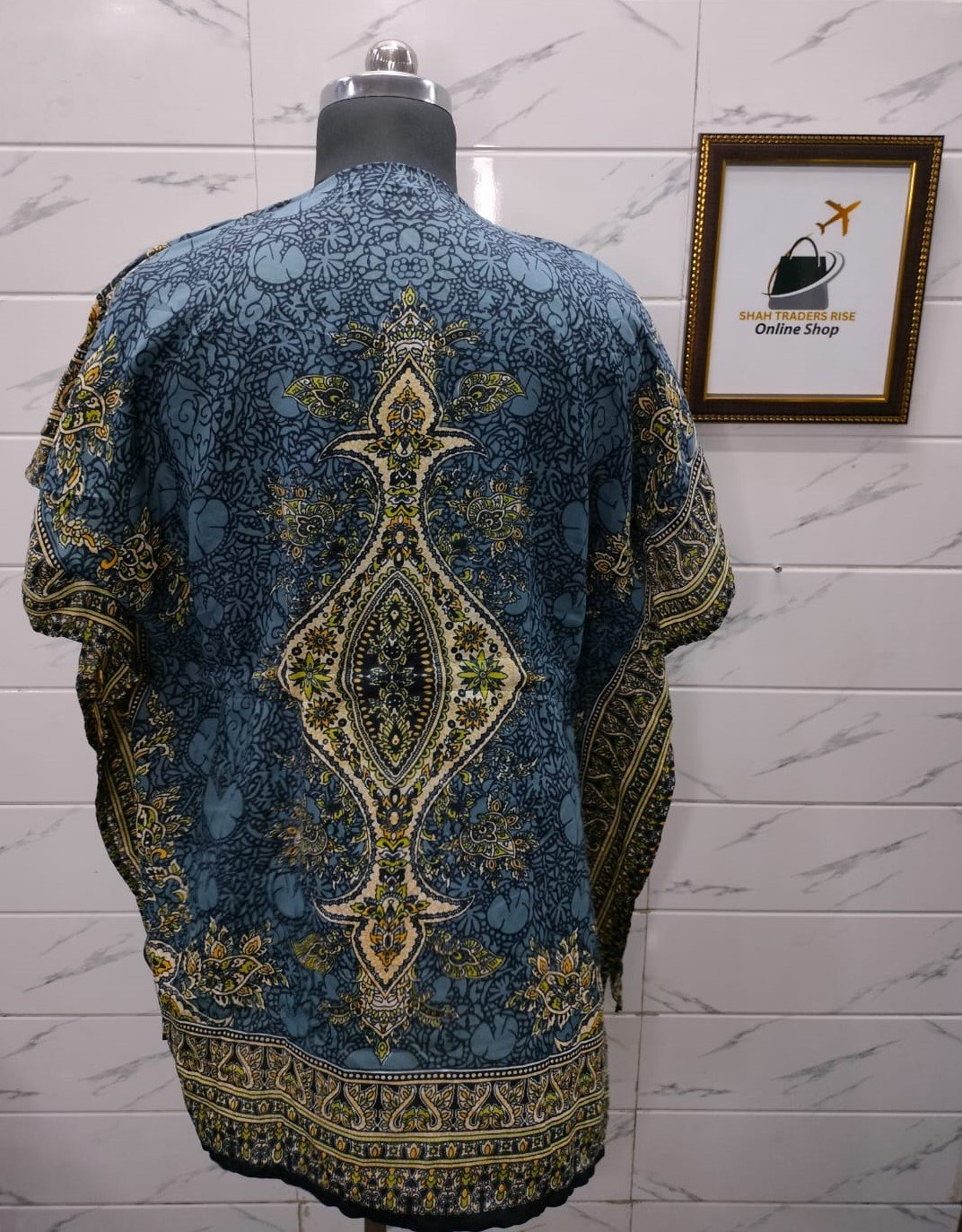 POLISTER SHORT KAFTAN GRAY (2) 0037